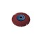 Dedeco Sunburst Radial Bristle Discs 2 in Curved Tc 3-Ply Red 220 Grit A/O 1/Unit 1303 - alternate 1